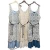 Nuevo Vestido de Verano Fino de Tirantes Largo Cómodo Sin Mangas Estilo Dulce Puro Lujurioso Casual Suelto Tipo Traje para Mujer