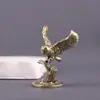 Adornos Creativos de Búho en Rama de Latón Escultura de Cobre Artesanías Adornos de Escritorio Adornos de Cobre Retro Personalizados Creativos