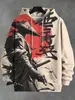 Sudadera Transfronteriza Europea y Americana 2024 Otoño e Invierno Nueva Sudadera con Capucha Estampado 3D Chaqueta Casual para Hombre Sudadera Holgada para Hombre