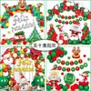 Feliz Navidad Español Feliz Navidad Set de Globos Decoración de Fiesta con Globos Navideños