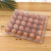Caja de huevos desechable con engrosamiento de puntos, blíster para 10 huevos de pato transparentes, caja de plástico para mascotas, venta al por mayor