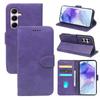 Adequado para Capa de Celular de Couro Samsung Galaxy A54 Capa de Celular com Fivela Frontal de Pele de Bezerro A37 Capa Protetora Flip Cover A18
