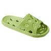 Zapatillas de baño antideslizantes para hombre, de verano, para interiores, silenciosas, huecas, antifugas, con suela suave, para mujer
