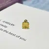 Pendientes de Acero de Titanio con Cierre de Rosca de Oro de 18 Quilates, Tornillos Creativos Pequeños para Cartílago, Elegantes y Versátiles para Mujeres