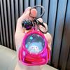 Llavero de Astronauta Luminoso al por Mayor Tendencia con Figura de Luz Coche Estrella Mochila Llavero Regalo Colgante