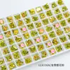Dongzhou Cabeza de Gato Arte para Uñas Diamante Joyería Accesorios Punto Brillante Fondo Puntiagudo Diamante de Vidrio Nuevo Uña Diamante Pegajoso Uña Portátil Montículo de Uñas Diamante