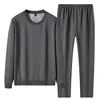 Conjunto Deportivo Primavera/Otoño para Centro de Detención: Casual, Sin Metal, Sin Cordones, Sin Bolsillos, Sudadera y Pantalones, Ropa Deportiva de Cuello Redondo