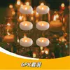 Luz de Vela LED Blanca Luz de Ambiente Flotante Electrónica Vela Decorativa Flotante Impermeable