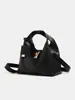 Bolso Cubo Nuevo Estilo 2025 con Patrón de Lichi, Bolso de Mano de Lujo Ligero para Madre e Hija, Bolso de Hombro Cruzado Versátil de Moda Casual para Mujer