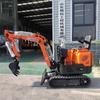 Nueva miniexcavadora de 10 toneladas, zanjadora de orugas agrícola para huerto, exportación, miniexcavadora de 1 tonelada de fábrica