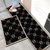 Tapete de cocina de barro de diatomeas lavable sin frotar alfombra a prueba de aceite impermeable antideslizante absorbente tapete para pies resistente a la suciedad hogar al por mayor