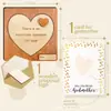 Adorno de madera creativo en forma de corazón, portafotos, decoración de regalo para mamá, tarjeta de felicitación sorpresa con función de mensaje oculto