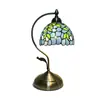 Lámpara de Mesita de Noche para Dormitorio Lote Accesorios para el Cabello Rústico Retro Estudio Lámparas Cálidas Modernas Sencillas Lámpara de Mesa Decorativa de Aleación Americana
