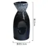 Olla Seca para Curling de Sashimi Taza Grande de Hielo Seco Olla de Vino Estilo Japonés Jarrón Decorativo Cocina Hotel Restaurante Vajilla de Cerámica