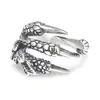 Anillo Vintage Garra de Dragón para Hombre Moderno Distintivo Anillo Abierto Creativo para Hombre Anillo de Dedo Individual Agresivo Garra de Águila
