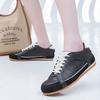 Estilo Europeo 26 Primavera Nuevo Trendy Cuero Genuino Plano Casual Zapatos de Mujer Ins Clásico Versátil Transpirable Moda Zapatos de Entrenamiento Alemanes para Mujer