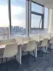 Sala de Estudo Compartilhada Mesa de Aprendizado Ai Painel de Divisória Imersivo Cadeira de Mesa Dupla com Conjunto de Cortina Mesa Noturna Exame de Ingresso para Pós-Graduação