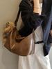 Bolso Grande de Mujer Vintage 2026 Nuevo Bolso Cruzado de Hombro Casual Bolso Sencillo para el Trabajo y el Trayecto Bolso Dumpling