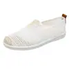 Zapatos de Tela Old Beijing para Mujer sin Cordones Perezosos Huecos Delgados Pescador 2023 Nuevos de Verano Transpirables de Malla