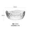 Patrón de Molde de Martillo Phnom Penh Vidrio Tazón de Sopa Grueso Grande Dorado Pintado Simple Transparente para el Hogar Tazón de Sopa Agua Vela
