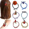 Estilo Coreano Simples Headwear de Basquete Anel de Cabelo Corda de Cabelo Corda de Cabelo shein Corda de Cabelo Simples Anel de Cabelo Feito à Mão Nó Multicolorido Cabelo
