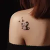 Tatuaje Impermeable de Mariposa con Jugo de Hierbas Que No Se Borra, Semipermanente, Larga Duración, Tatuaje Realista con Alto Valor Estético y Efecto Reflectante