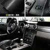 Adesivos Bloqueadores de Arranhões para Carro 3D5D Fibra de Carbono Textura Tridimensional Preto Fosco Fosco Móveis Motocicleta Filme que Muda de Cor