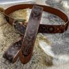 Cinturón vikingo celta con relieve, venta transfronteriza, cinturón de caballero medieval vintage, accesorios de escenario para cosplay