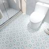 Pegatinas autoadhesivas de PVC para suelo de cocina y baño, pegatinas para azulejos de inodoro, papel tapiz DIY, impermeables, a prueba de humedad y antideslizantes.
