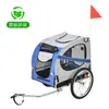Remolque para Bicicleta Mascota Remolque Montado en la Parte Trasera Carrito para Perro Gato Plegable para Exteriores Paseo de Perros y Ciclismo Remolque Transpirable para Transportar Objetos
