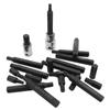 Chave de fenda hexagonal com cabeça de flor de ameixa 12, padrão interno, chave de soquete de doze ângulos, chave estrela, spline única t40m12