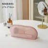 Bolsa de Cosméticos de Malla para Productos Nuevos Transfronterizos de Gran Capacidad de Alta Gama Portátil Multifuncional con Particiones Bolsa de Almacenamiento para Artículos de Aseo de Viaje para Mujeres