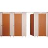 Mampara de baño de alta calidad, especial anti-doble, panel compuesto de nido de abeja de aluminio, PVC impermeable, mampara de baño de acero inoxidable 304, panel ignífugo