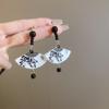 Nuevos Pendientes Antiguos de Estilo Chino Súper Hada Flor de Bambú Borla de Perlas Gancho para la Oreja Explosiones Estilo Chino Pendientes Combinables Pendientes