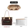 [Apenas a Bolsa Interna é Vendida - Bolsa Externa Não Incluída] Adequada para Bolsa Tote Lv Tamanho Médio Neverfull, Armazenamento Nf em Papel Dupont