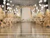 Nova Árvore de Frutas Feliz de Ferro Luminosa para Estrada, Decoração de Casamento, Fundo de Palco, Vitrine de Shopping, Enfeites