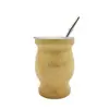 Taza de Acero Inoxidable para Mate Transfronteriza de Amazon, Taza de Té Grande con Forma de Calabaza, Taza Exterior de Doble Pared Aislada al Vacío, Venta al por Mayor
