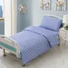 Promoção por Tempo Limitado Conjunto de Roupa de Cama Hospitalar Espesso de Três Peças Lençóis de Cama Capa de Edredom para Hospital Clínica Casa de Repouso