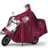 Poncho de Lluvia para Vehículo Eléctrico Impermeable Coche Eléctrico Bicicleta Eléctrica Adultos Hombres Mujeres Montar Ampliado Engrosado Individual Doble Integrado