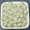 Cuentas de vidrio imitación Swarovski de alta calidad cuentas sueltas cuentas de imitación de nácar perforadas a la mitad perlas hechas a mano DIY colgante de collar pendientes al por mayor