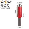 Fresa lateral Yusheng Roja de 12 Hojas, Herramienta de Fresado para Carpintería de Acero de Tungsteno, Hoja de Aleación para Fresadora Eléctrica de Madera, Decoración de Muebles