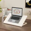 Soporte de altura ajustable para computadora para portátiles de gaming en dormitorios estudiantiles, estante de colocación para escritorio, ajustable a múltiples alturas, soporte de enfriamiento vertical