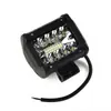 Luz Led para Coche Modelo Tres Lentes 20 LEDs Externo Auxiliar de Inspección 4 Pulgadas 60W Luz de Trabajo Vehículo Todoterreno Foco Modificado