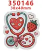 Accesorios Acrílicos con Purpurina Transfronterizos Accesorios para Joyería DIY de Resina Parche Pasador Pinza para el Cabello Gt-Sw21-294975