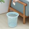 Cubo de Basura de Plástico Hueco sin Tapa para Hogar, Baño, Oficina, Dormitorio, Sala de Estar, Cocina, Especial para Múltiples Escenas