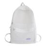 Mochila simples dos homens transparente de grande capacidade mochila de viagem mulheres casual japonês estudante do ensino médio bolsa escolar