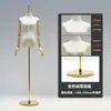 Maniquí de Exhibición de Ropa para Mujer de Medio Cuerpo Maniquí para Vestido de Novia Soporte de Exhibición Estante para Ropa Accesorios para Maniquíes de Tienda de Ropa