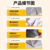 Bolsa de aislamiento para llevar con costura de papel de aluminio engrosado, bolsa de mano aislante fría publicitaria con logo personalizado de Chunchen