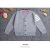 Suéter de ropa infantil de comercio exterior tb para niños coreanos niñas niños cárdigan de punto abrigo nuevo ins procesamiento personalizado
