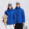 Chaqueta Softshell para Exteriores para Mujer Otoño Cortavientos Deportiva de una Sola Capa con Capucha Chaqueta Abrigo Hombres Ropa Casual para Senderismo y Montañismo
